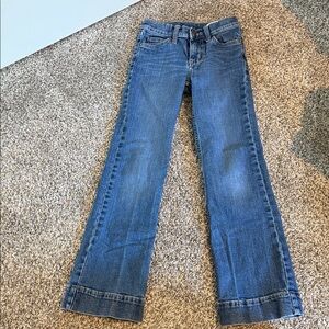 Wrangler Kid’s Flare Jeans in Blue
